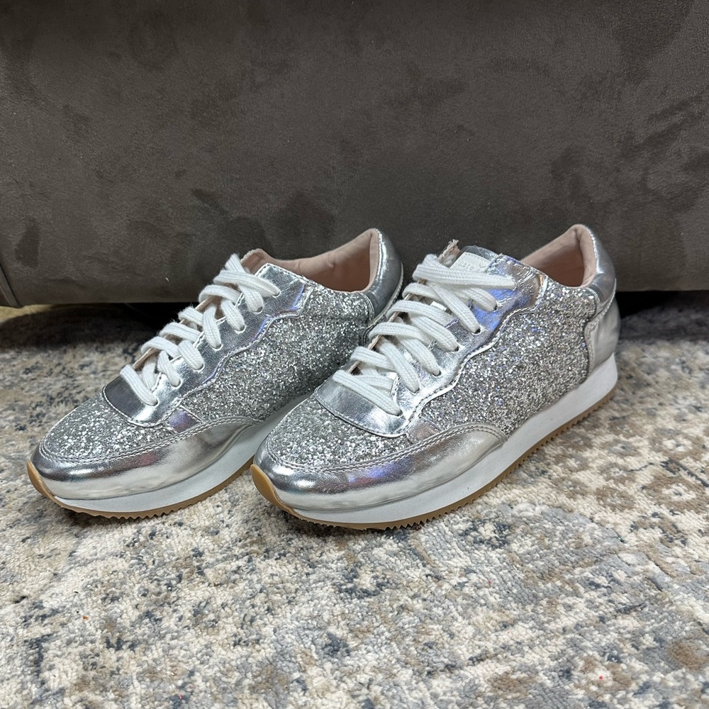 NWOT Kate Spade Felicia sparkle sneakers